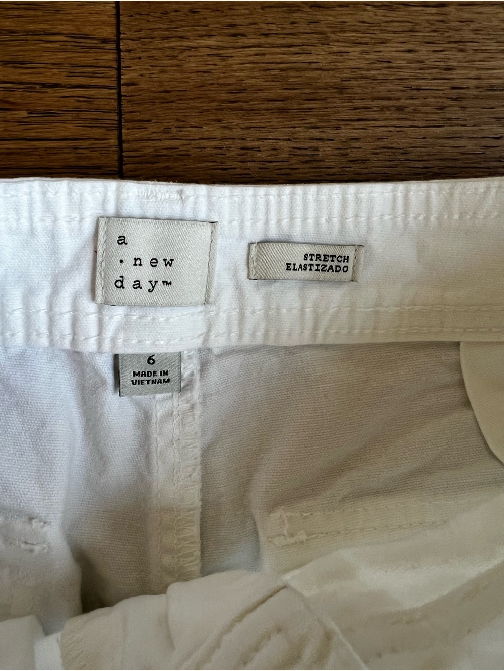 a new day White High-Rise Cotton Shorts - Picture 4 of 6